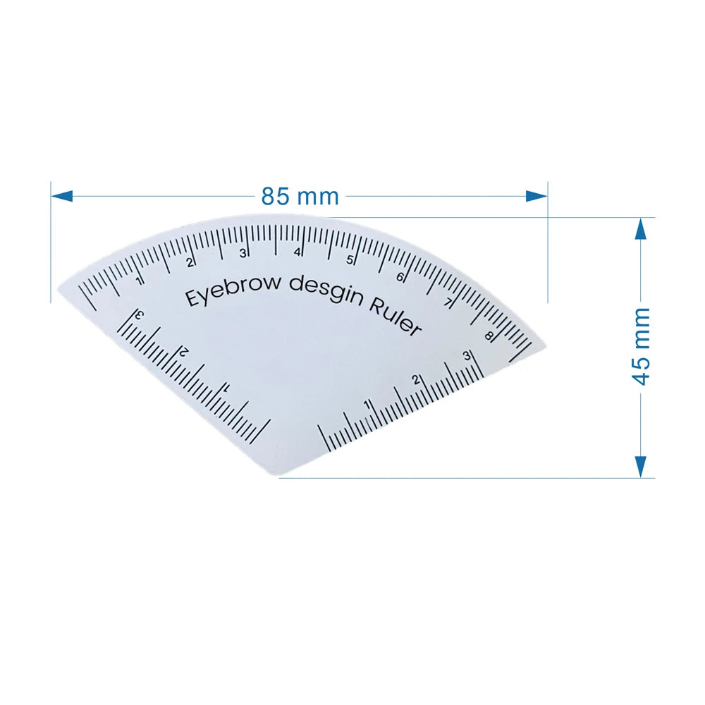 Easy Mapping Eyebrow Ruler