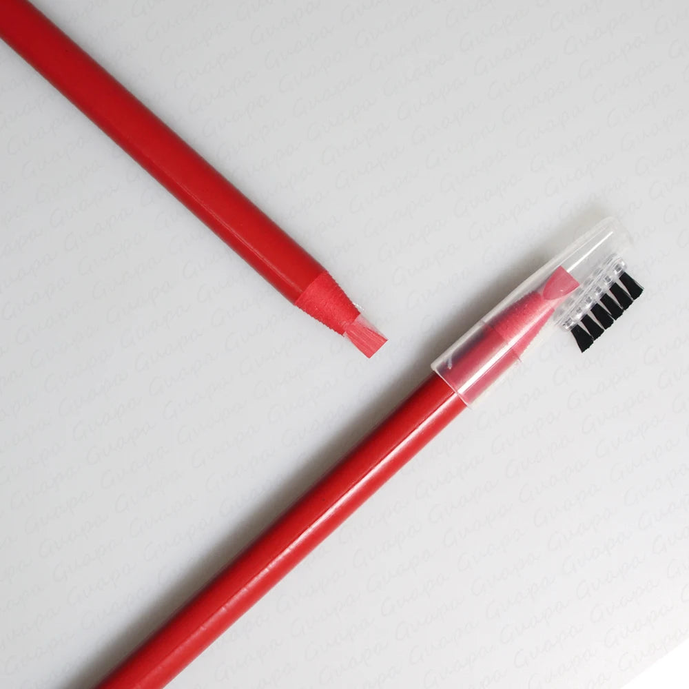 2 Pieces Eyebrow Sharpee Peel Off Marker RED