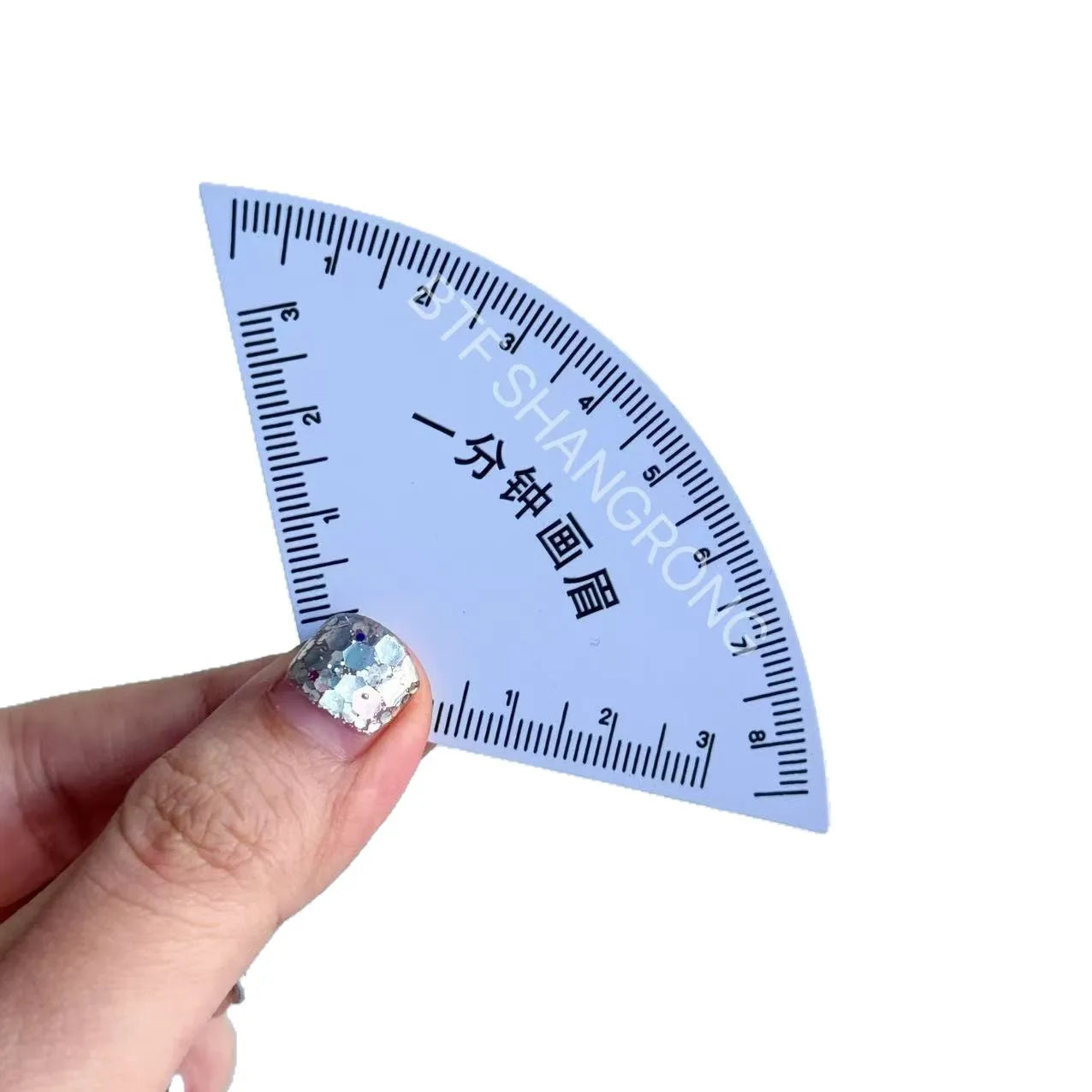 Black Eyebrow Mapping Ruler